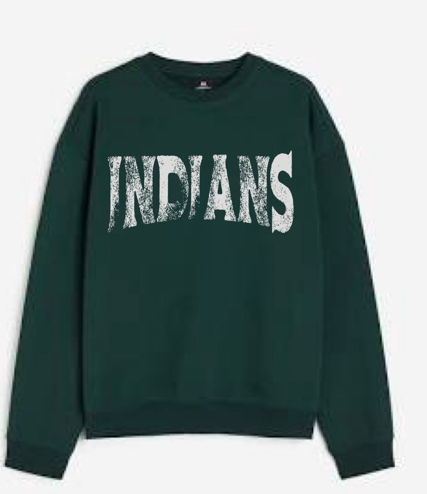 The Teepee: Indians Distressed Crewneck