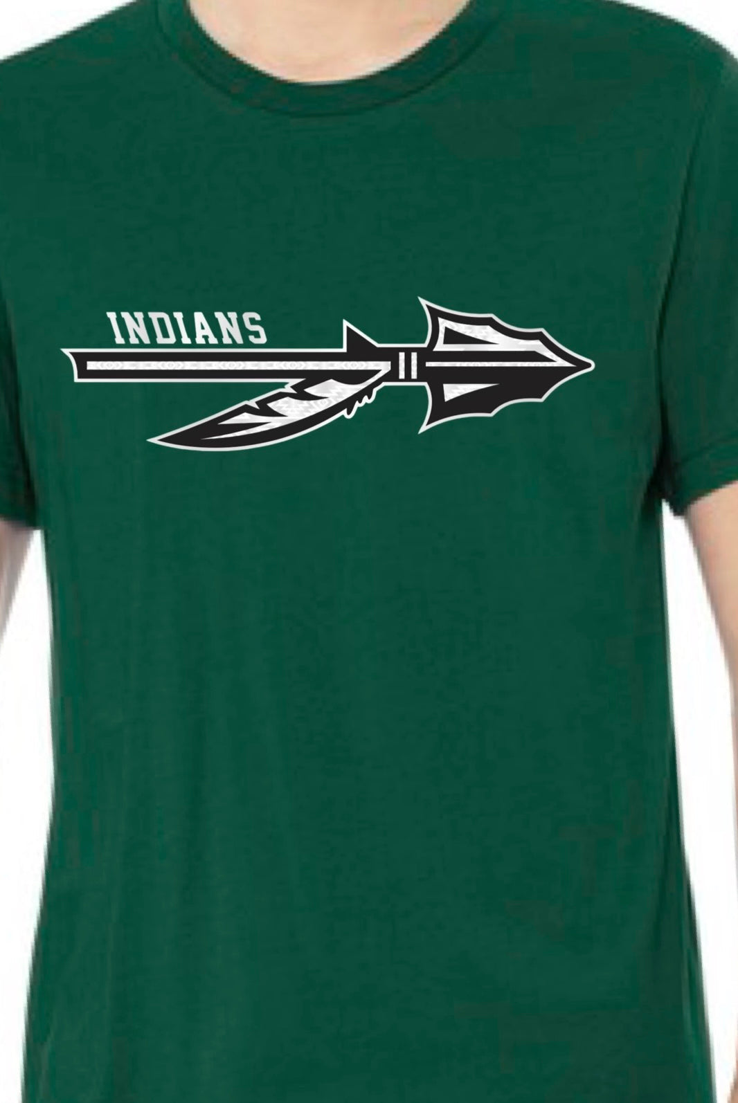 The Teepee: Indians Arrow Logo Tee