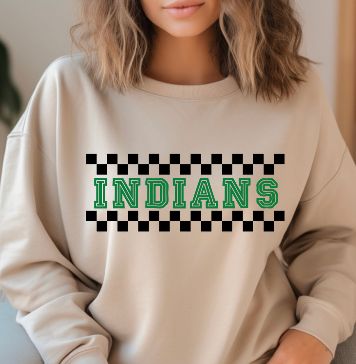 The Teepee: Checkered Indians Tee