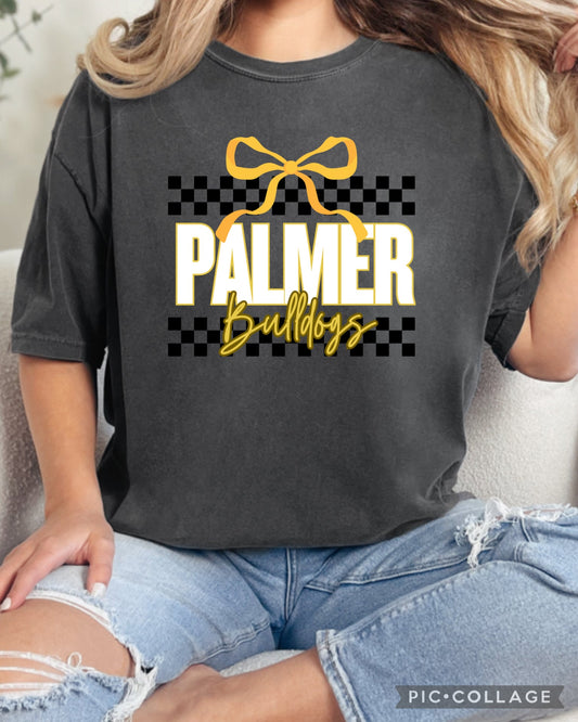 Any Team Checkered Bow