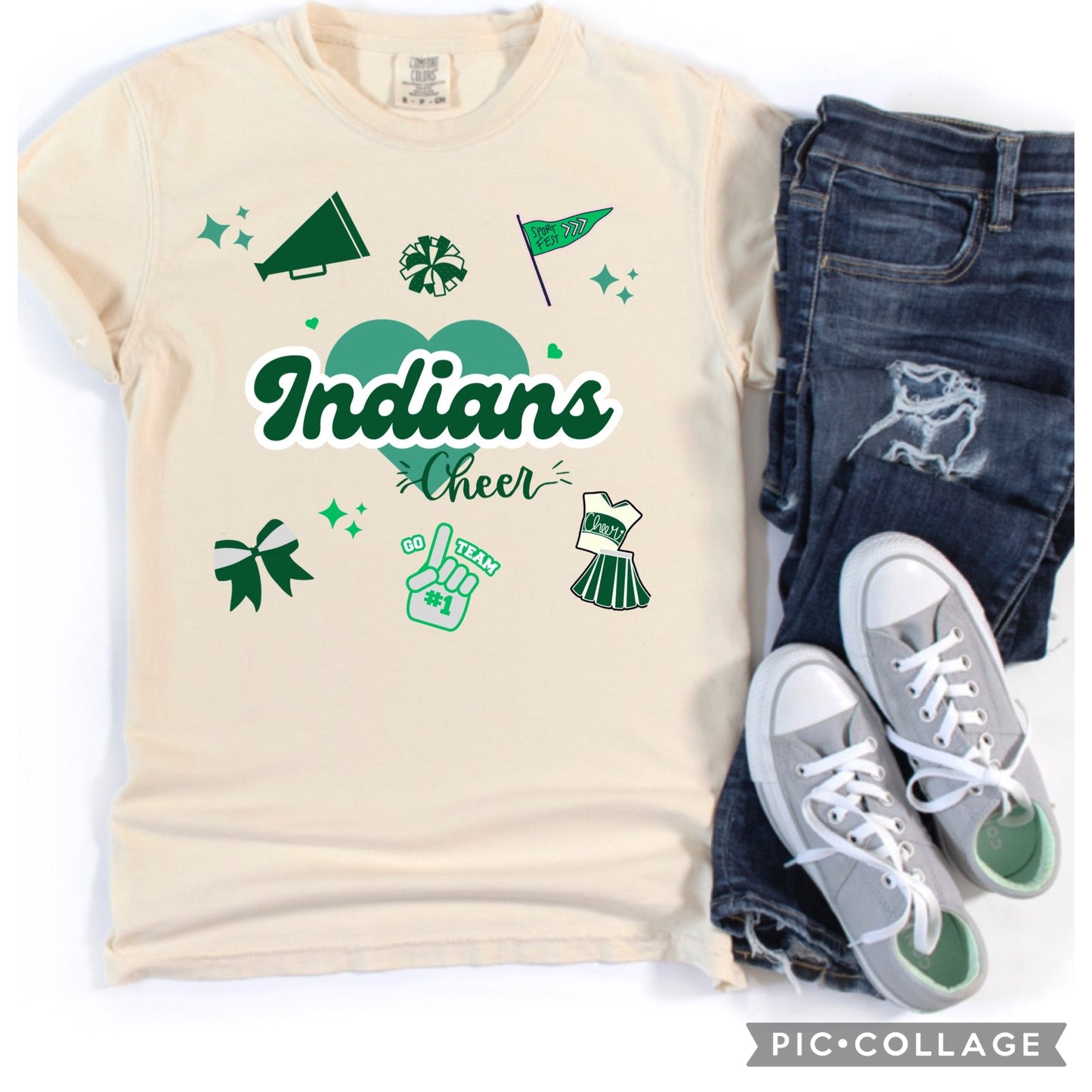 Waxahachie lndians Cheer Tee