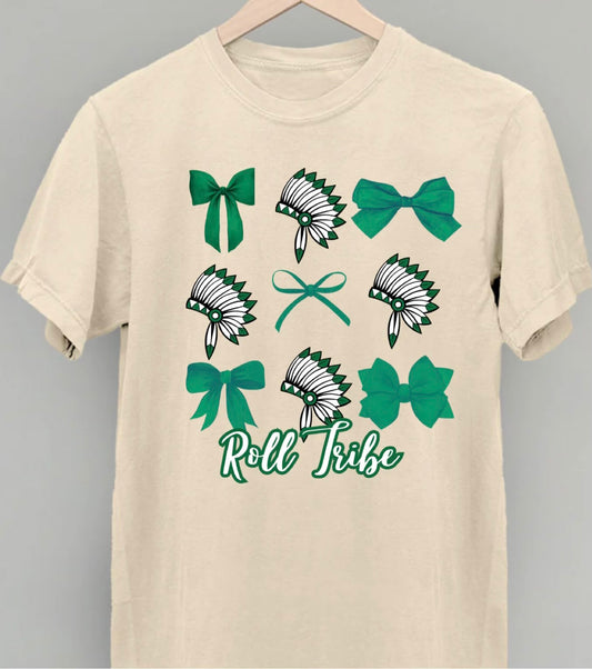 Roll tribe Bow tee