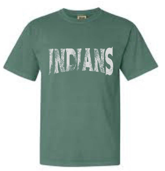 The Teepee: Indians Distressed Tee