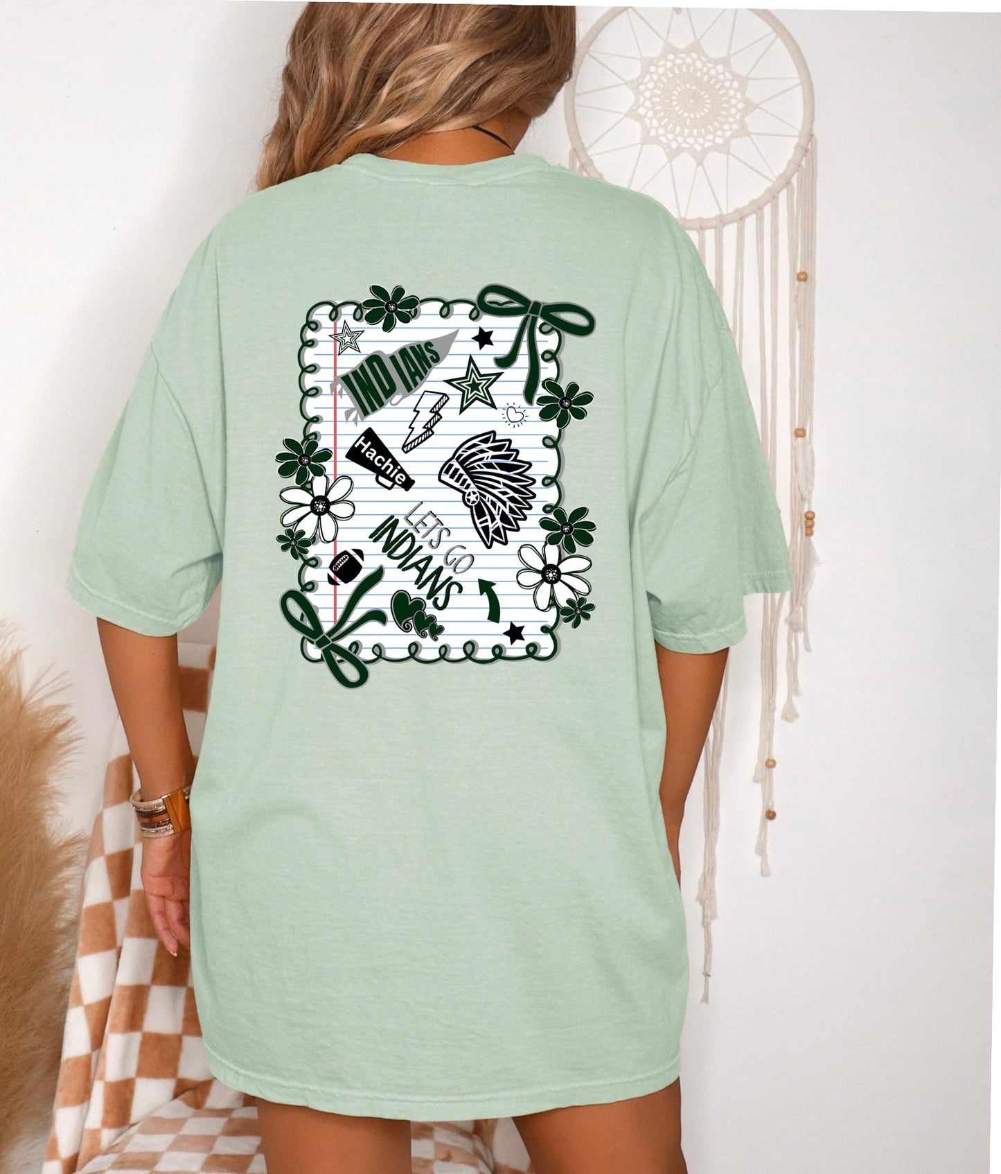 The Teepee: Indians Notebook  Tee