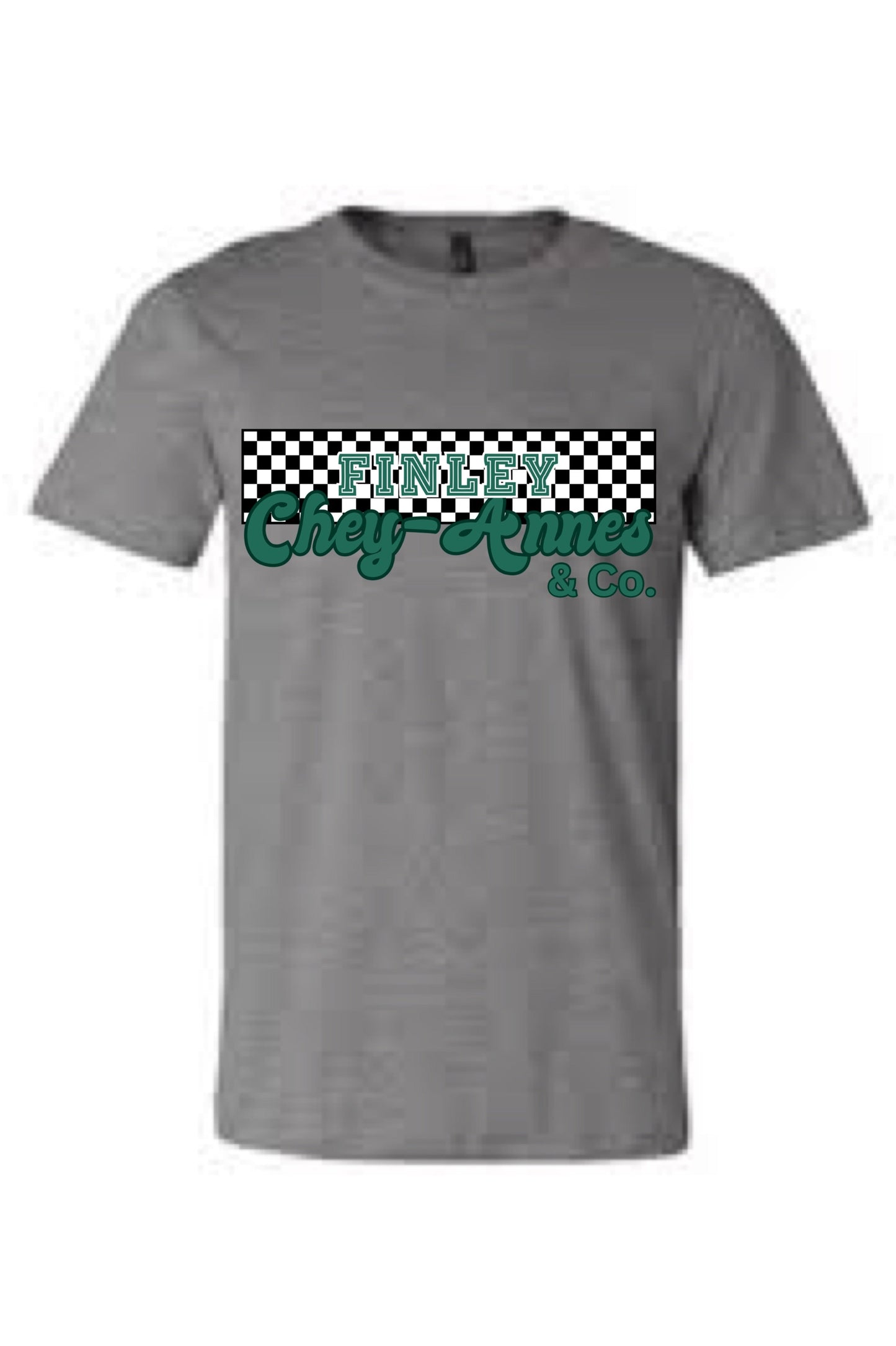 Retro Check Tee