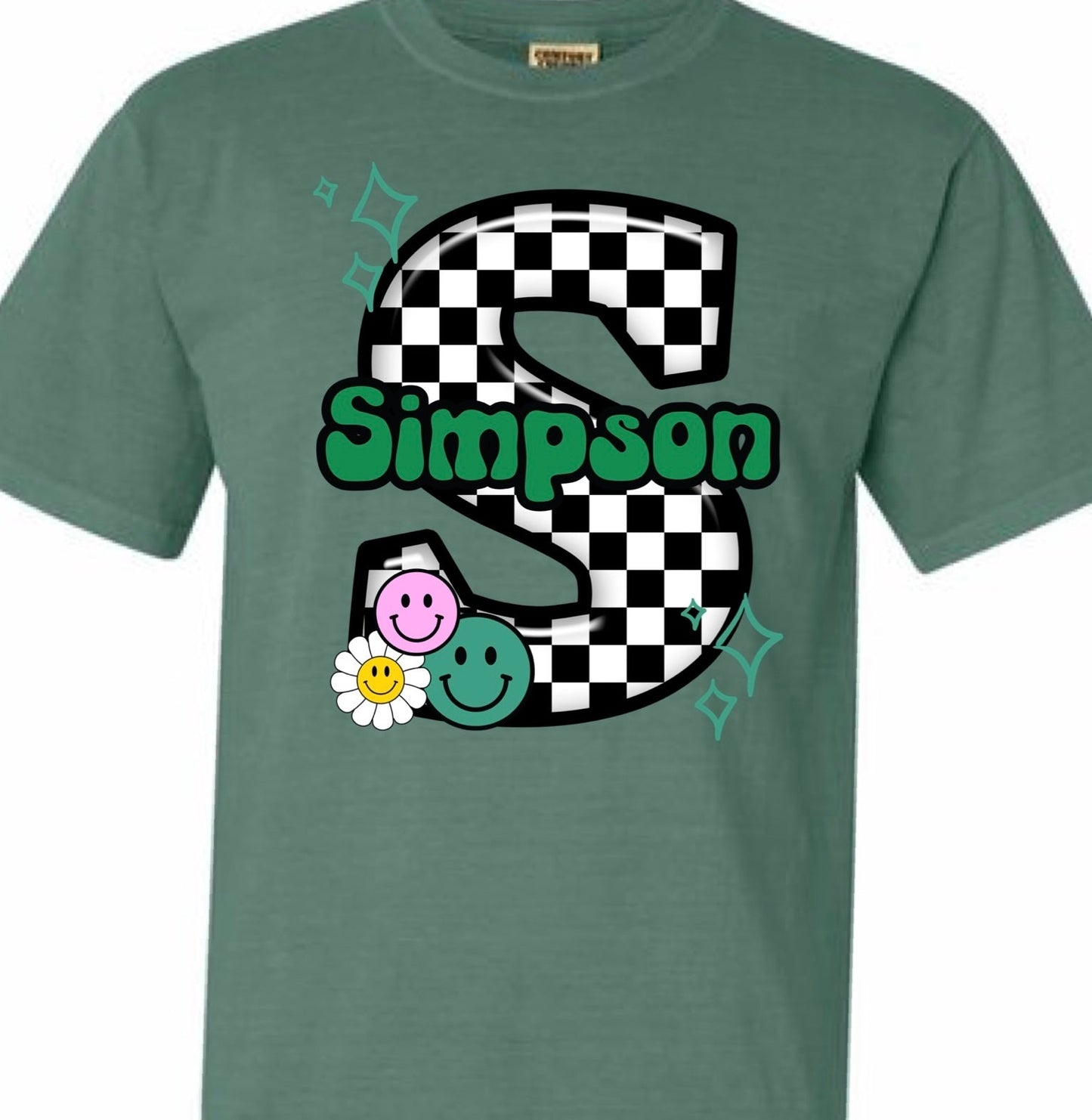 Checkered S Simpson