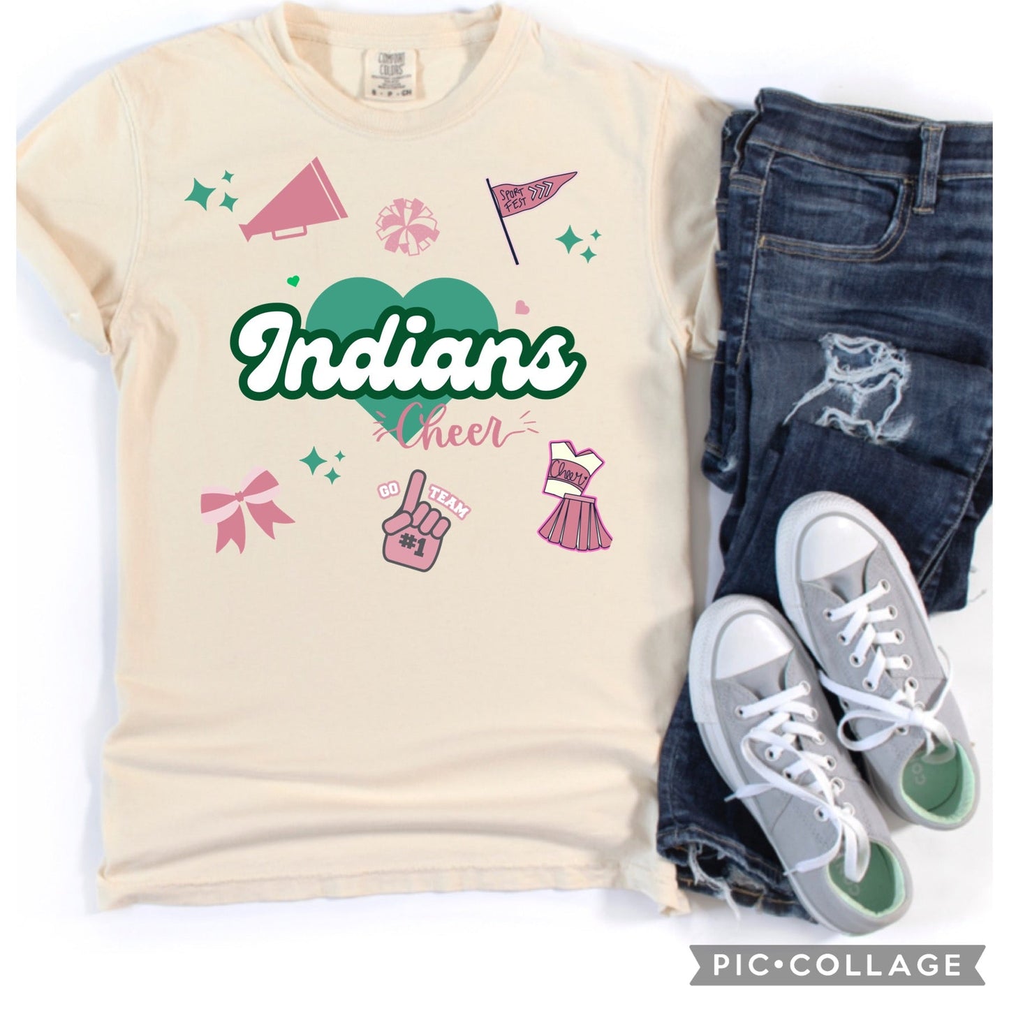 Waxahachie lndians Cheer Tee