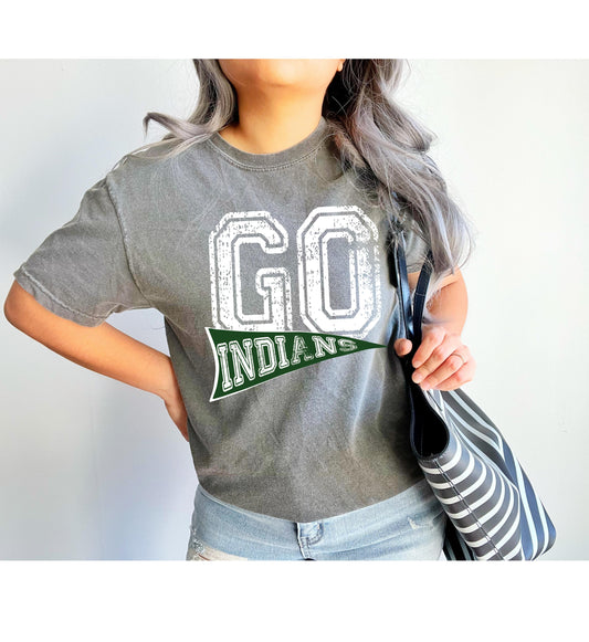 Go Indians Tee.   WHS Cheer
