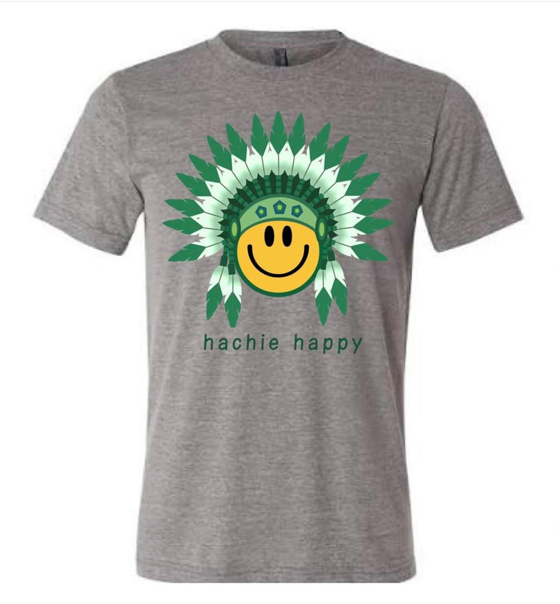 Happy Hachie Smiley with Headdress