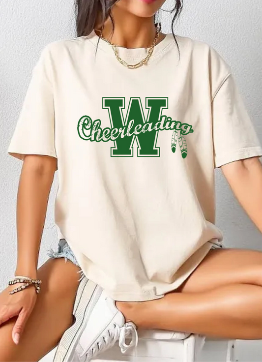 WHS  Logo Cheer tee