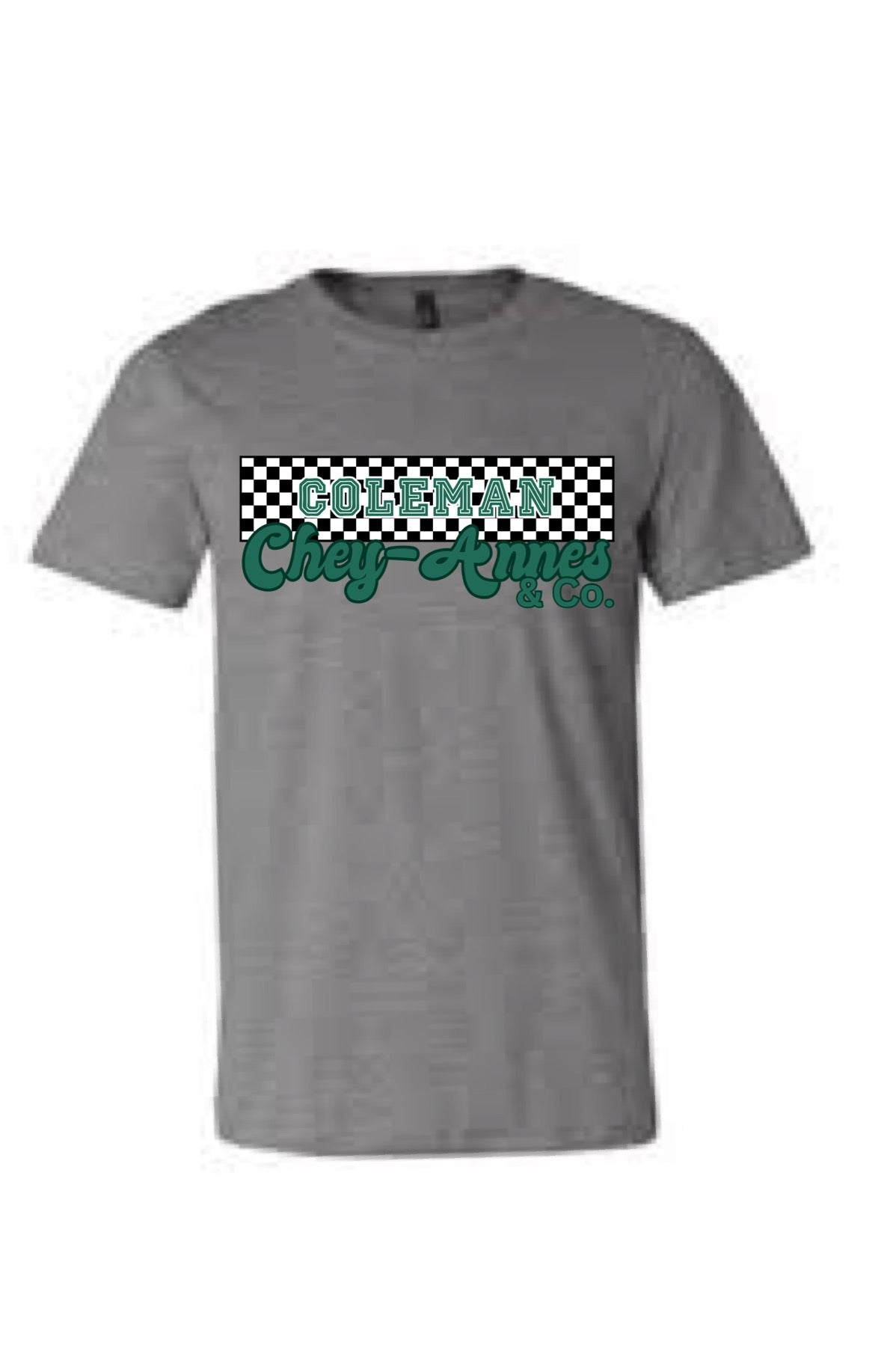 Retro Check Tee