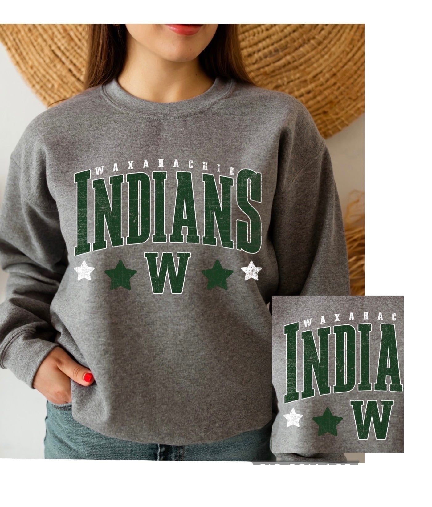 The Teepee: Waxahachie Indians Star Tee