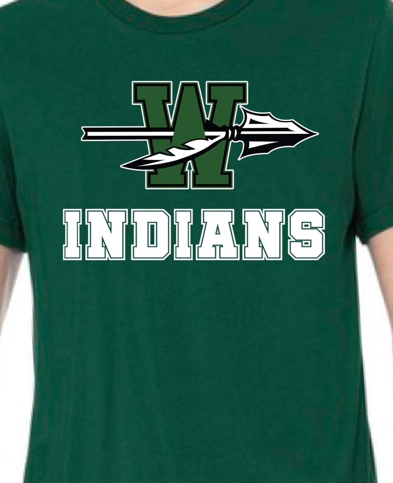 The Teepee: Waxahachie Indians Logo Tee